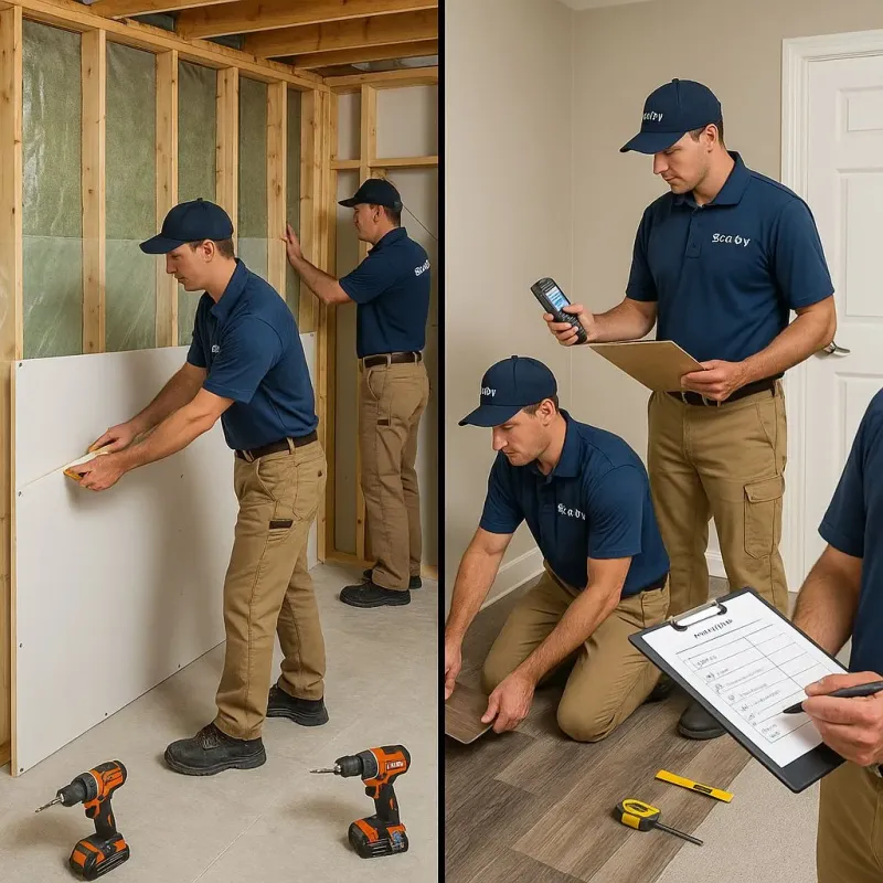 Repairs and Reconstruction process in Moore County, TN